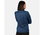 3-in-1 wandeljack Shrigley dames polyester blauw mt XL