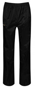 Regatta Regenbroek Pack-It heren polyamide zwart mt S