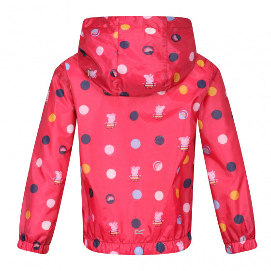 regenjas Muddy Puddle junior polyester rood mt 18-24 maanden
