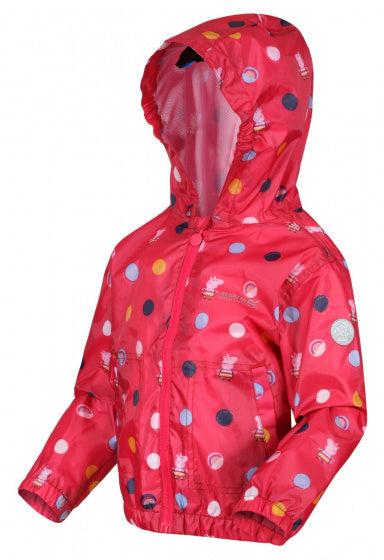 regenjas Muddy Puddle junior polyester rood mt 18-24 maanden