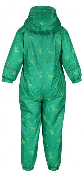 regenpak Jelly Bean Dinosaur junior polyamide groen mt 5 jaar