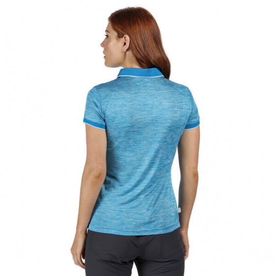Remex II polo dames blauw maat 40
