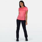 Remex II polo dames roze maat 34
