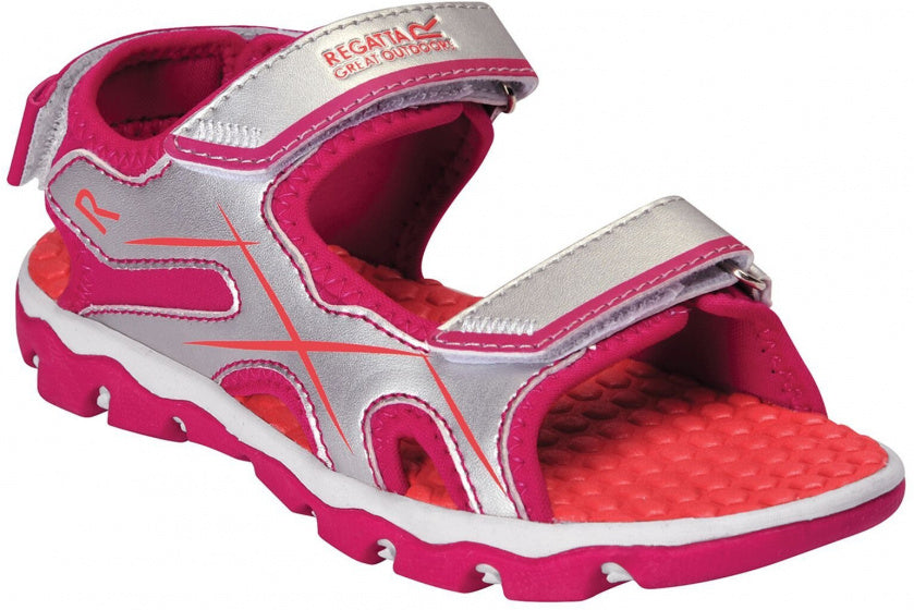 sandalen Kota Drift junior PU roze/zilver maat 38