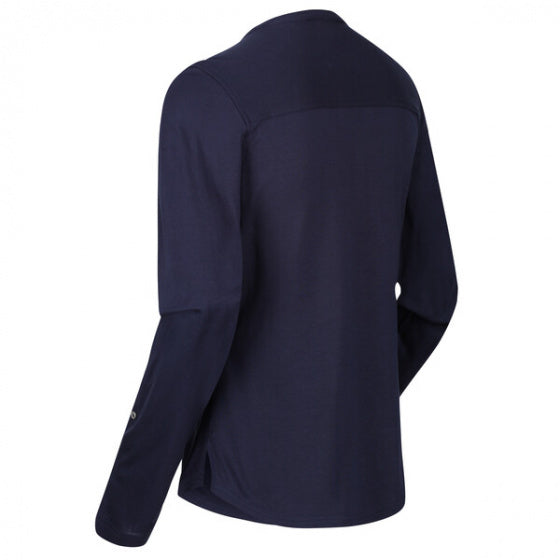 shirt Fflur Jersey Outdoor navy maat 42