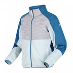 softshelljas Oberon IV junior polyester ijsblauw maat 152
