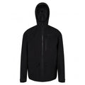 soft-shelljas Pulton heren polyester zwart mt L