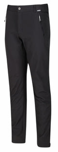 outdoorbroek Geo Softshell II heren polyester aszwart mt 44/S