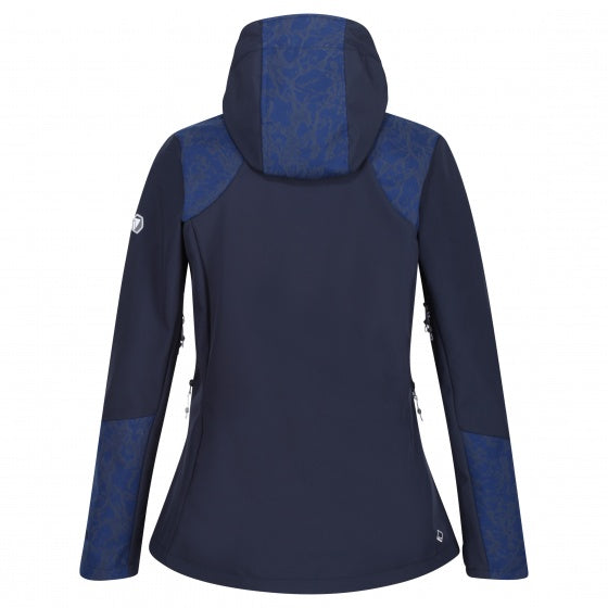 softshell jack Desoto V dames blauw maat 34