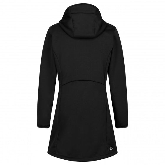 softshell jack Hawnby dames zwart maat XS