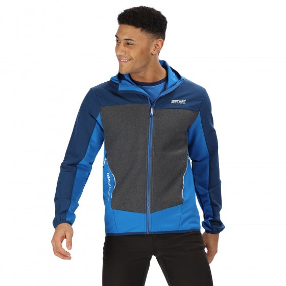 jack Carpo II Hybrid heren blauw/grijs maat XXL