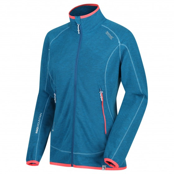 softshell jas Hentana dames blauw maat M