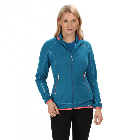 softshell jas Hentana dames blauw maat M