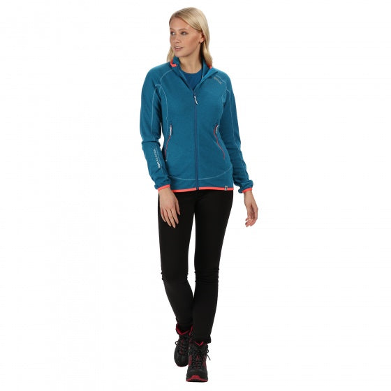 softshell jas Hentana dames blauw maat M