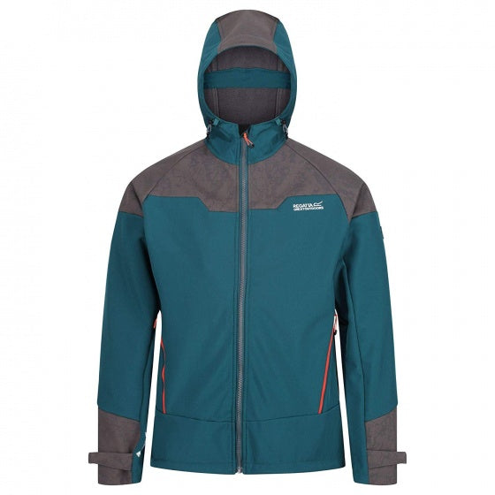 softshell jas Hewitts V heren donkergroen maat S