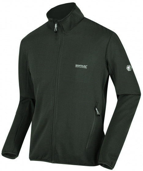 softshelljas Highton Lite heren polyester donkergroen mt S