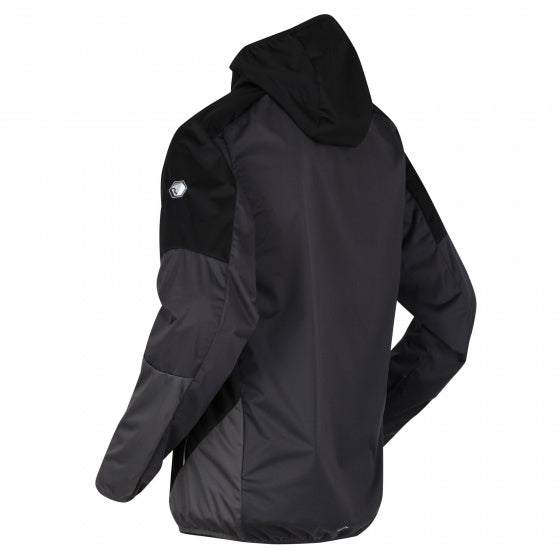 softshelljas Tarvos IV heren polyester zwart maat S