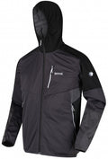 softshelljas Tarvos IV heren polyester zwart maat S