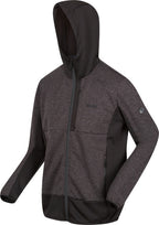 Regatta Bresdon softshelljas heren zwart grijs maat XL