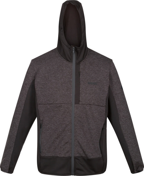Regatta Bresdon softshelljas heren zwart/grijs maat M