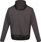 Regatta Bresdon softshelljas heren zwart grijs maat XL