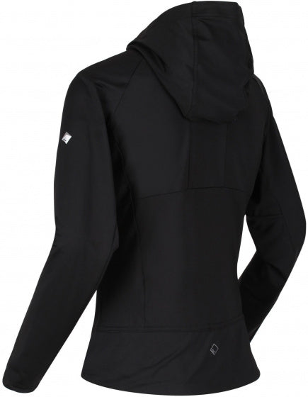 softshelljas Cuba dames polyester zwart maat 40