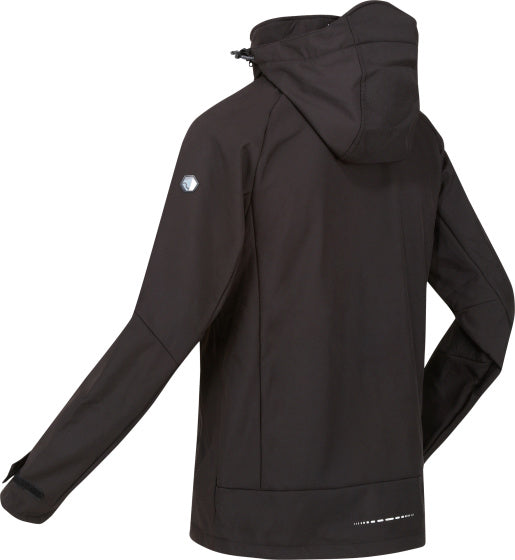 Hewitts VII softshelljas heren zwart maat M