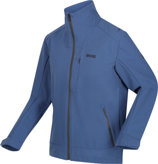Regatta Overmoor softshelljas heren blauw maat M