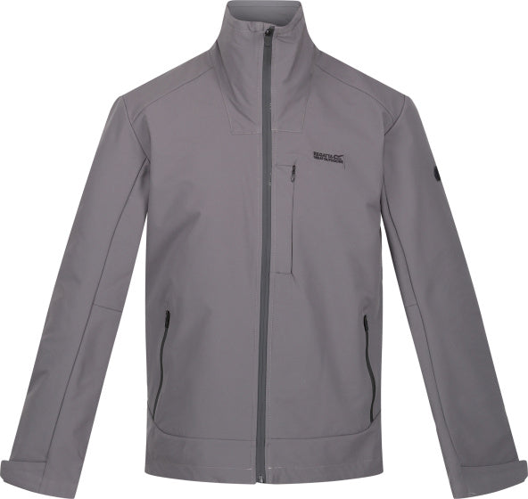 Regatta Overmoor softshelljas heren donkergrijs maat L