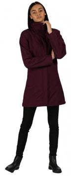 outdoorjas Denbury 3-in-1 dames polyester paars maat 34