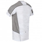 sportshirt Camito Active heren polyester wit/grijs mt XXL