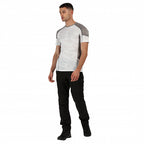 sportshirt Camito Active heren polyester wit/grijs mt XXL