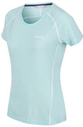 sportshirt Tornell II dames wol/polyester aqua maat 46