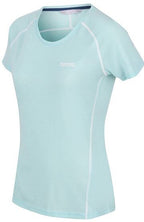 sportshirt Tornell II dames wol/polyester aqua maat 46