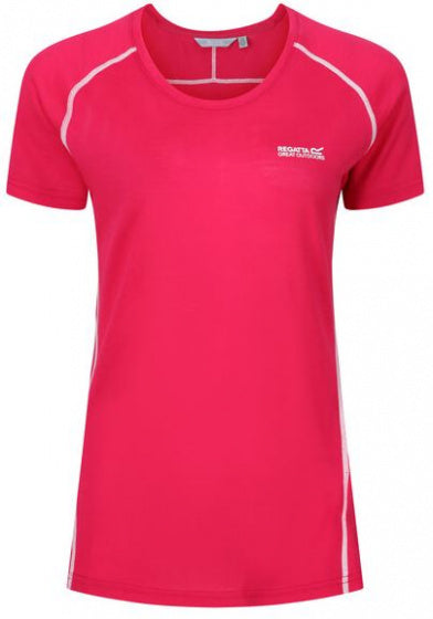 sportshirt Tornell II dames wol/polyester rood mt 40