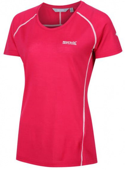 sportshirt Tornell II dames wol/polyester rood mt 40