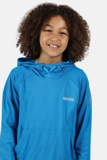 sweatshirt Eugina junior polyester blauw maat 158