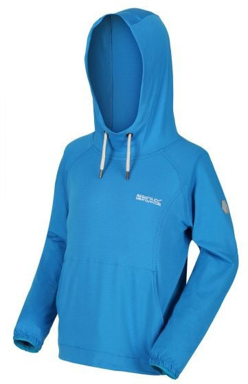 sweatshirt Eugina junior polyester/elastaan blauw maat 140