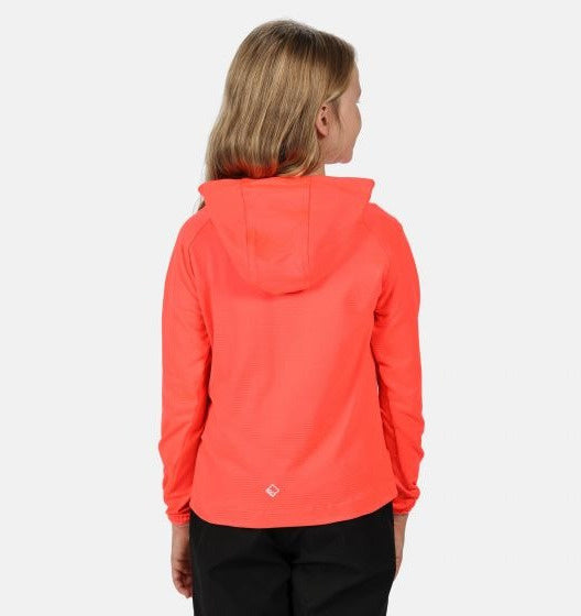 sweatshirt Eugina junior polyester/elastaan roze maat 164