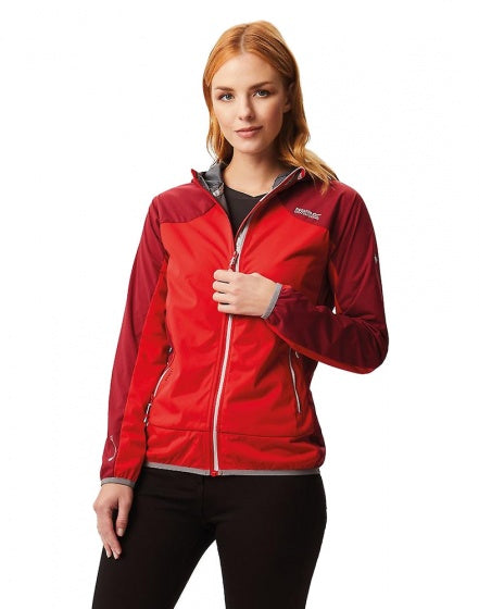 outdoorjack Tarvos dames rood maat 36