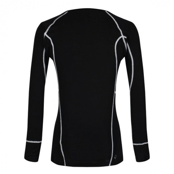 Regatta Thermoshirt Beru dames wol/polyester zwart maat 36