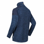 vest Carlyle navy heren polyester maat S