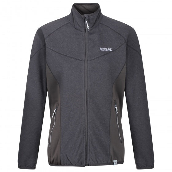 outdoorvest Kestor dames wol/polyester grijs maat XL