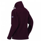 fleecevest Zaylee dames donkerrood maat 34