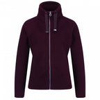 fleecevest Zaylee dames donkerrood maat 34