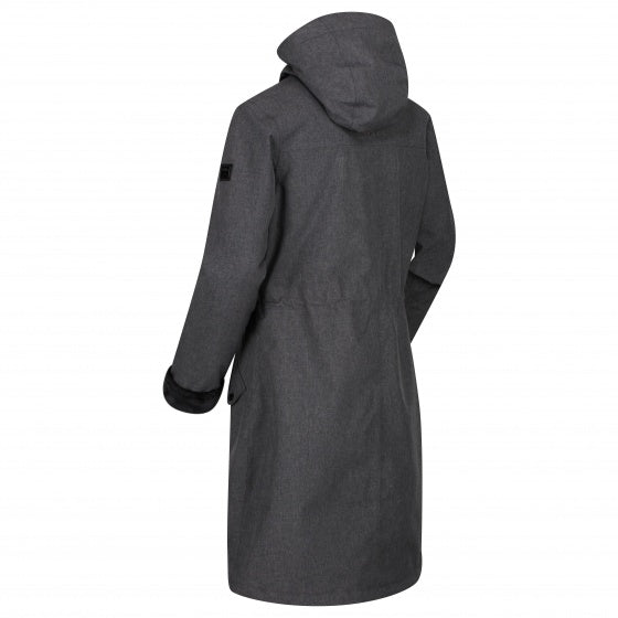 Voltera jas dames grijs maat S