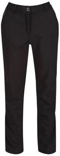 wandelbroek Fenton Softshell dames 84 cm zwart maat 40