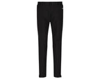 wandelbroek Geo Softshell dames 84 cm zwart maat 40