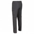 wandelbroek Highton heren 76 cm polyamide grijs mt 56