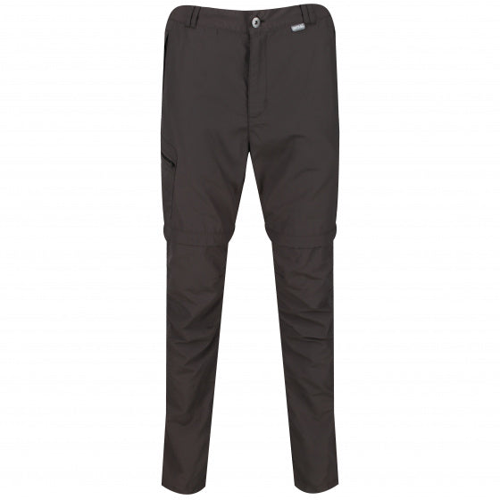 wandelbroek Leesville heren 81 cm polyamide grijs mt 44